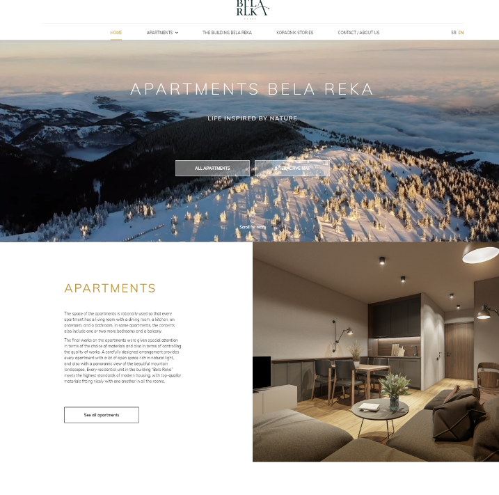 Bela Reka apartments