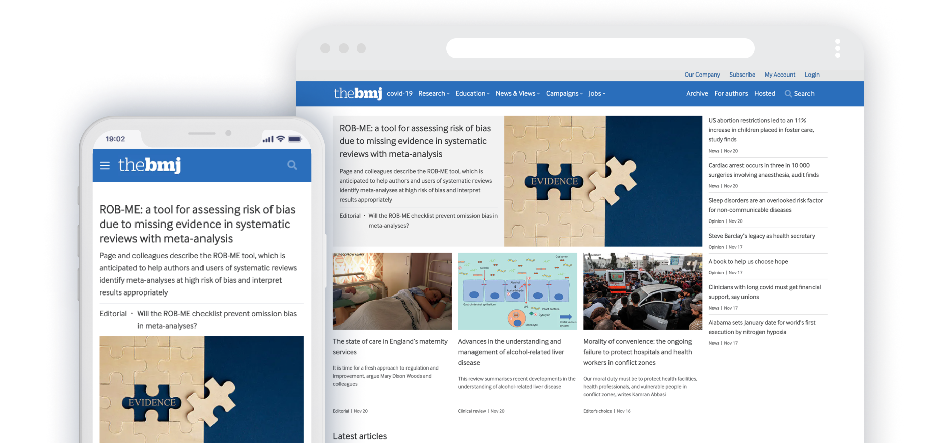 BMJ | Healthcare knowledge provider