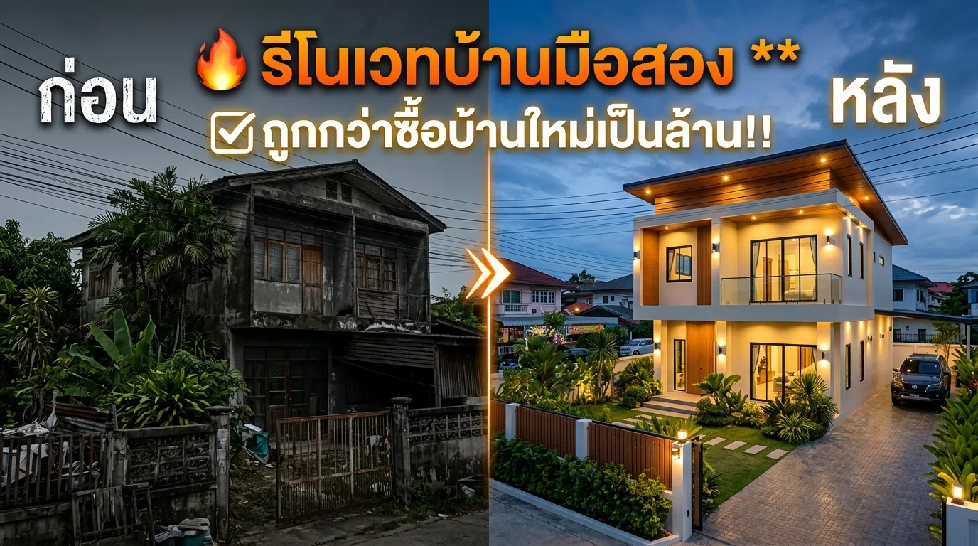 7 เทคนิคเลือกซื้อบ้านมือสองให้คุ้มที่สุด