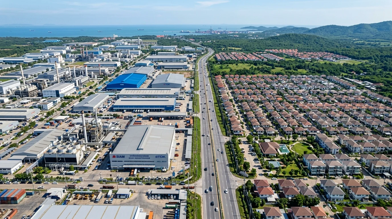 ทำไม “ชลบุรี” ถึงเป็นทำเลทองของอสังหาริมทรัพย์ในปี 2026  คู่มือวิเคราะห์ก่อนซื้อบ้านหรือคอนโดในจังหวัดชลบุรี - รูปภาพ 4