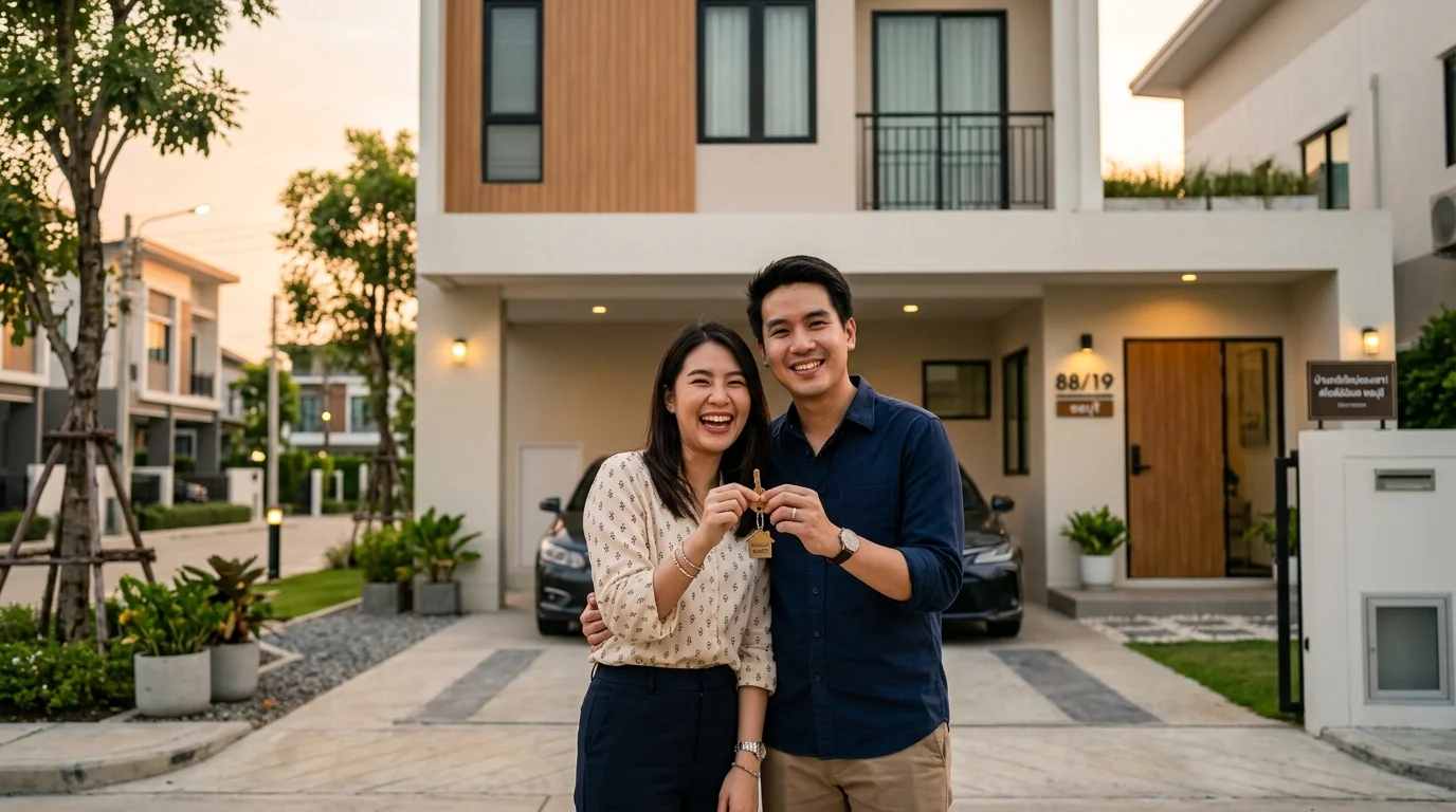 พนักงานเงินเดือนอยากซื้อบ้านในชลบุรี ต้องเตรียมตัวอย่างไรให้กู้ผ่าน 100% และได้วงเงินสูง?