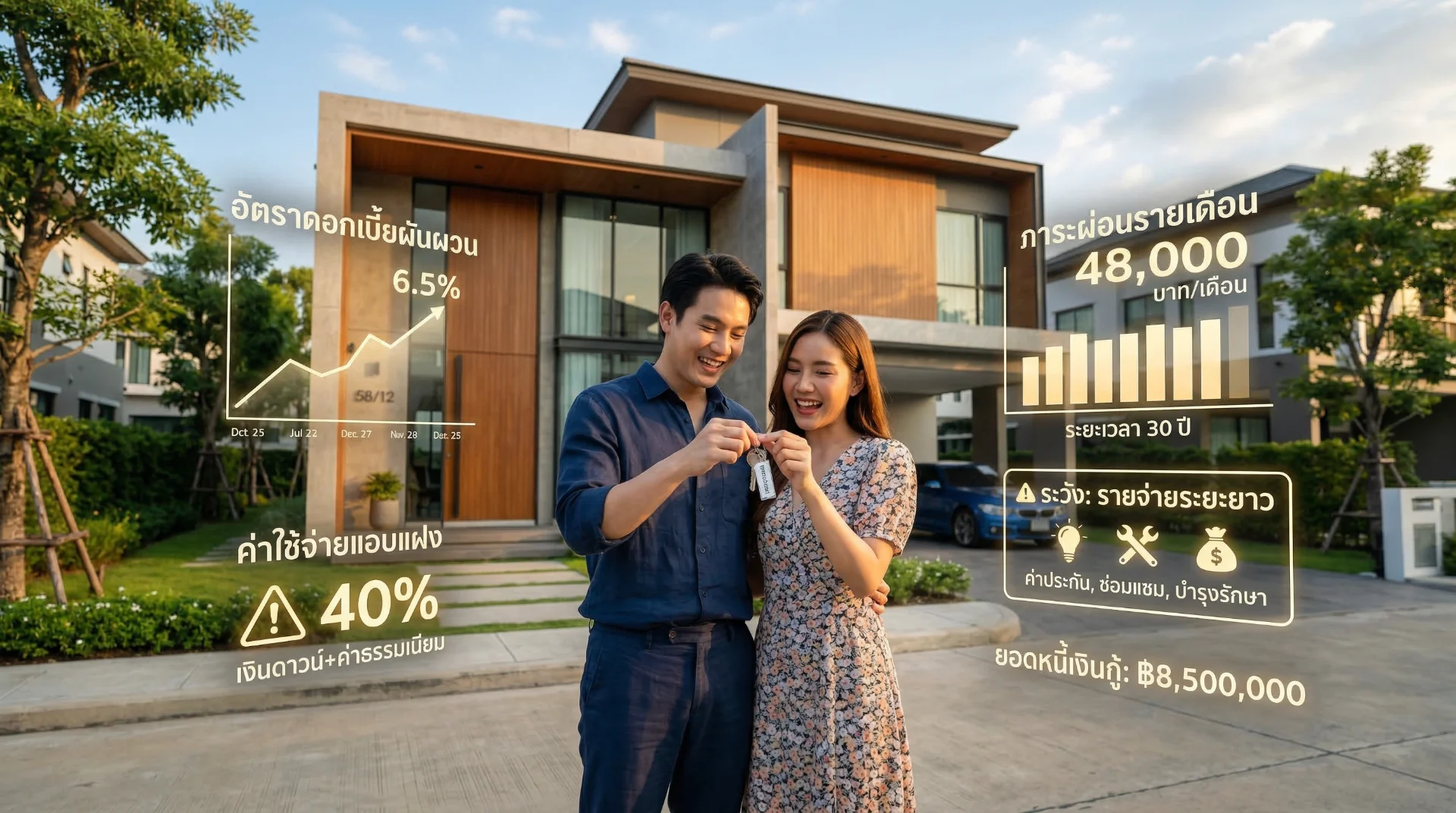 5 ข้อผิดพลาดมหันตภัยที่ "คนซื้อบ้านหลังแรก" ต้องเลี่ยง ถ้าไม่อยากเสียใจภายหลัง