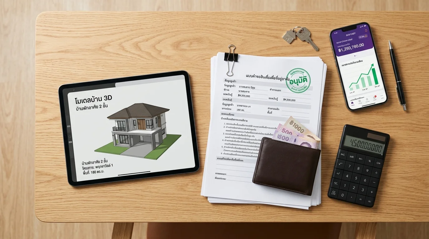 กู้บ้านฉบับปี 2026: ทำอย่างไรให้แบงก์ 'เซย์เยส' แม้ไม่ได้ทำงานประจำ?