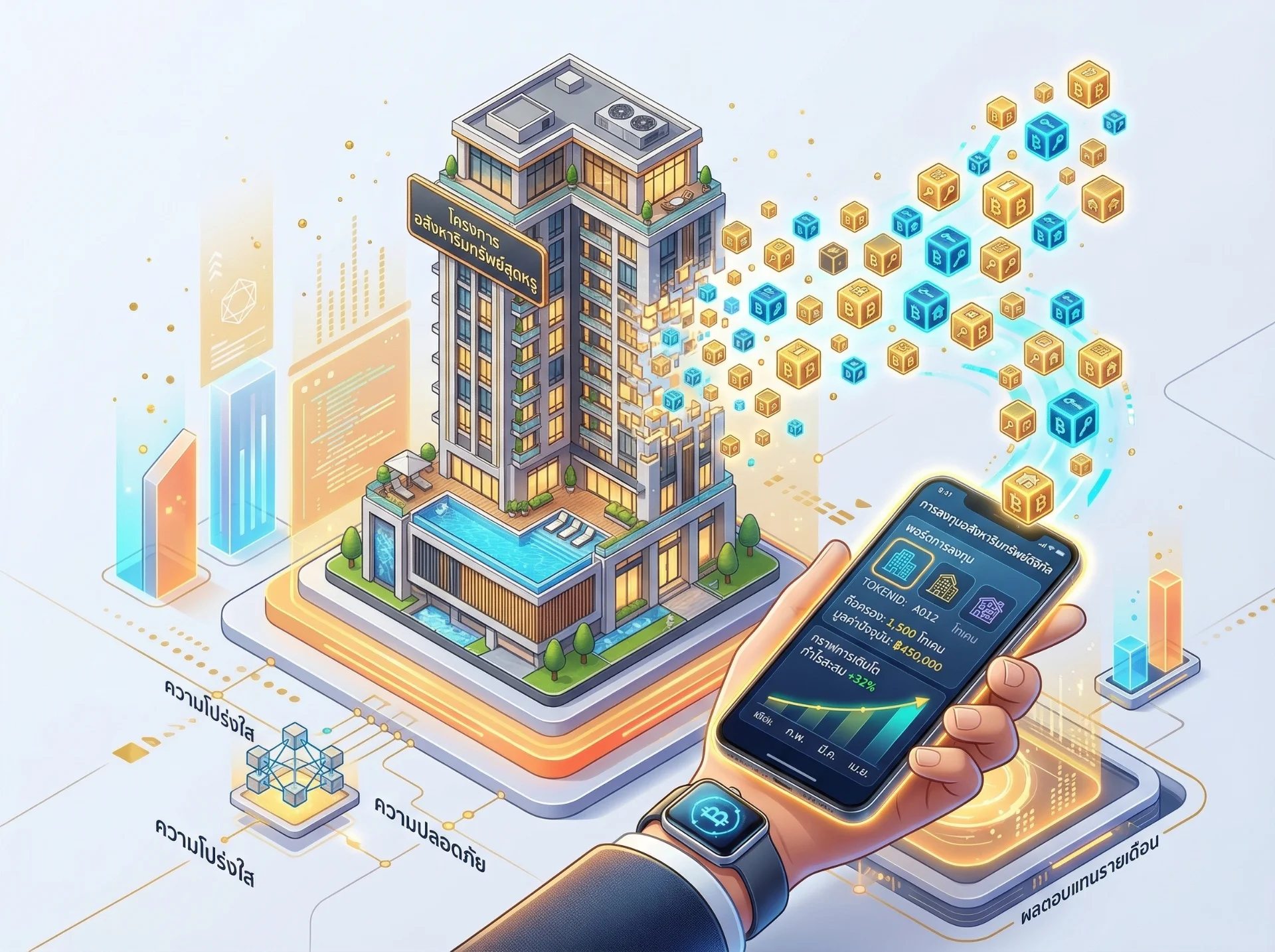 ลงทุนอสังหาฯ เริ่มต้นหลักพัน! เผยความลับ Real Estate Tokenization เทรนด์การลงทุนของ Gen Z ปี 2026