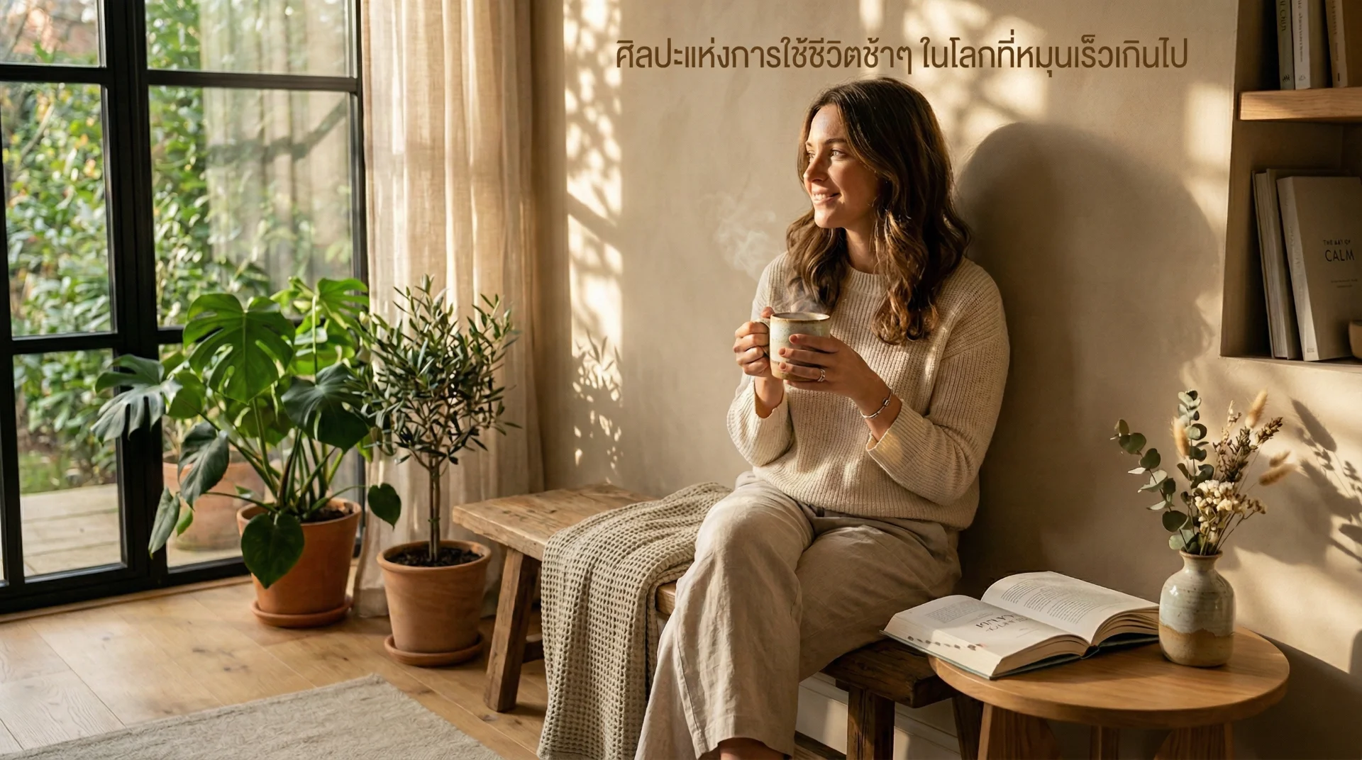 The Art of Slow Living: ศิลปะแห่งการใช้ชีวิตช้าลง ในโลกที่หมุนเร็วเกินไป