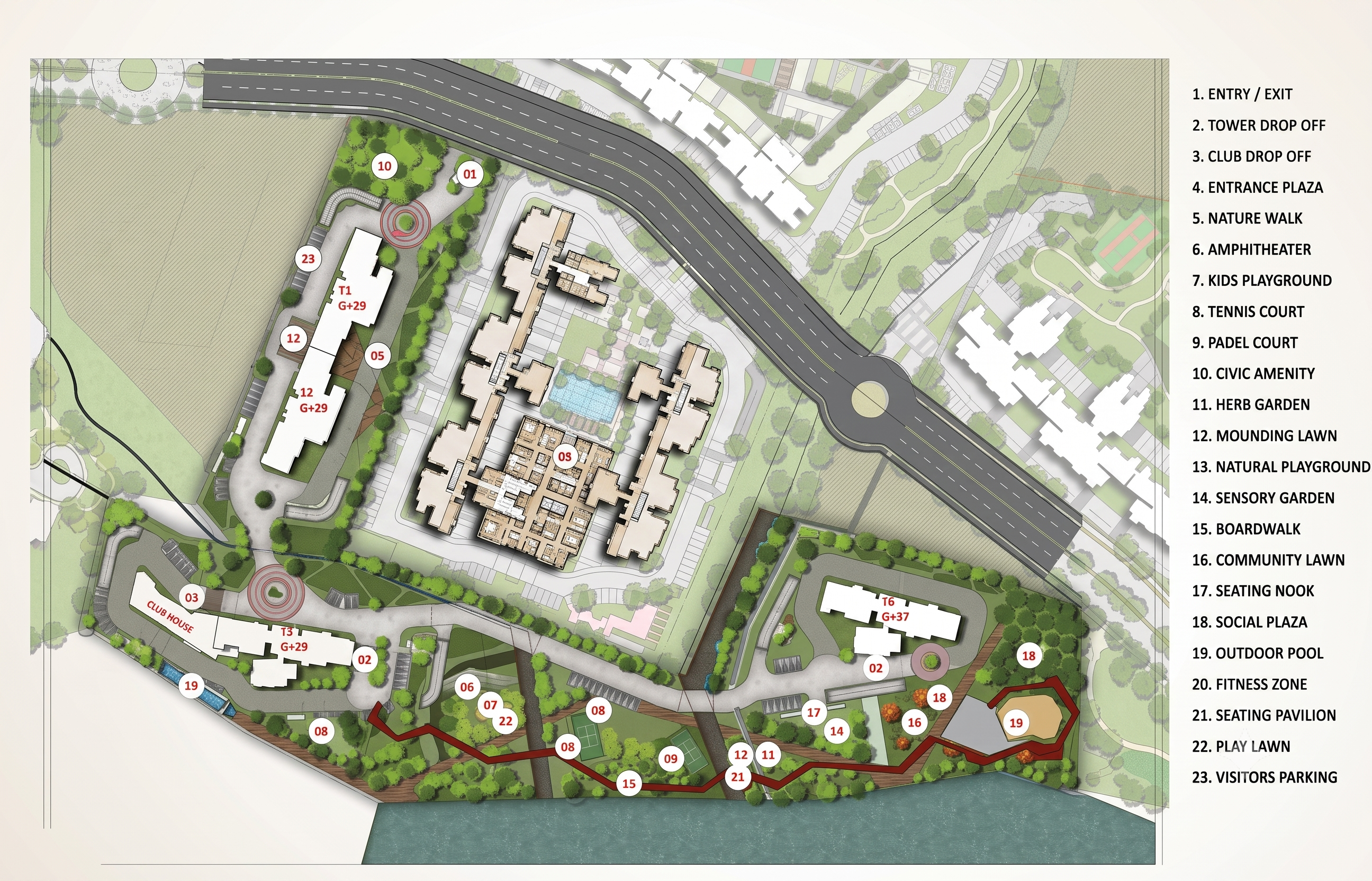 Prestige City Eaton Park master plan