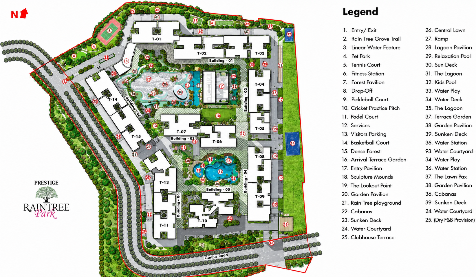 Prestige Evergreen master plan