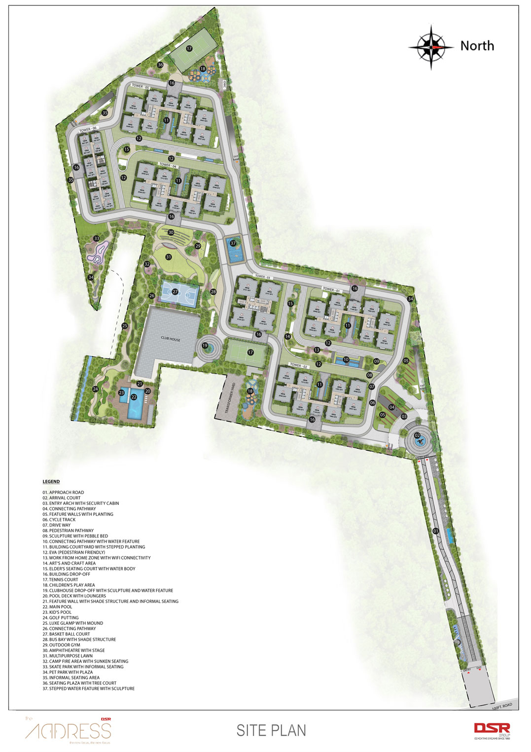 DSR The Address master plan