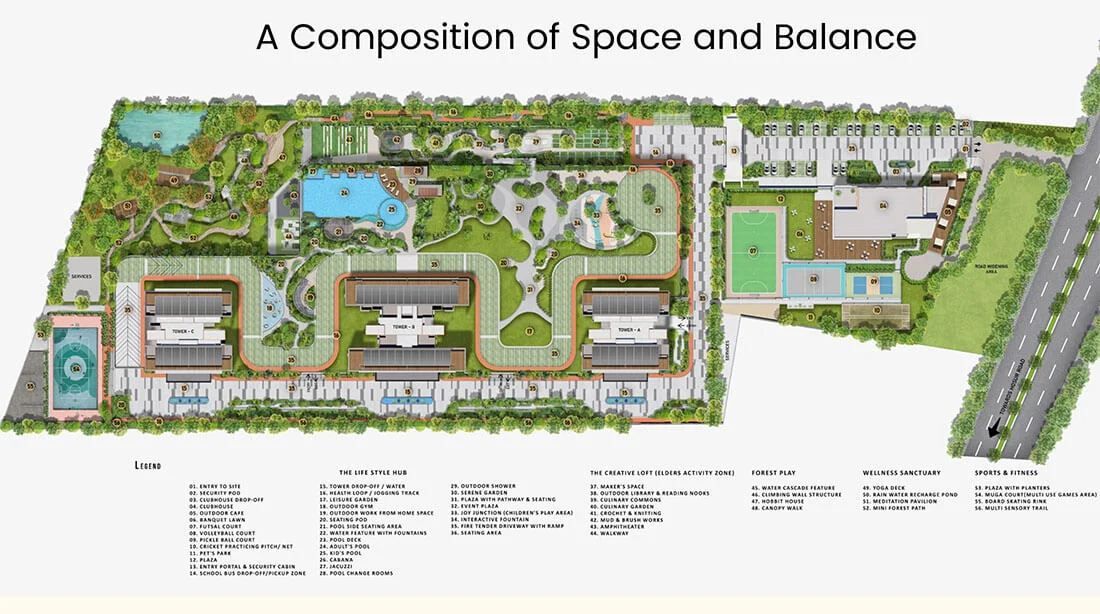 Purva Silversky master plan