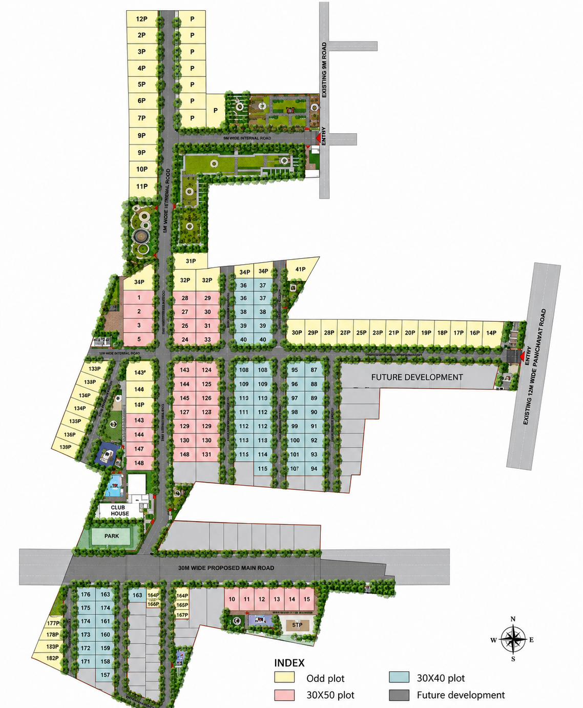 Adarsh Euphoria master plan