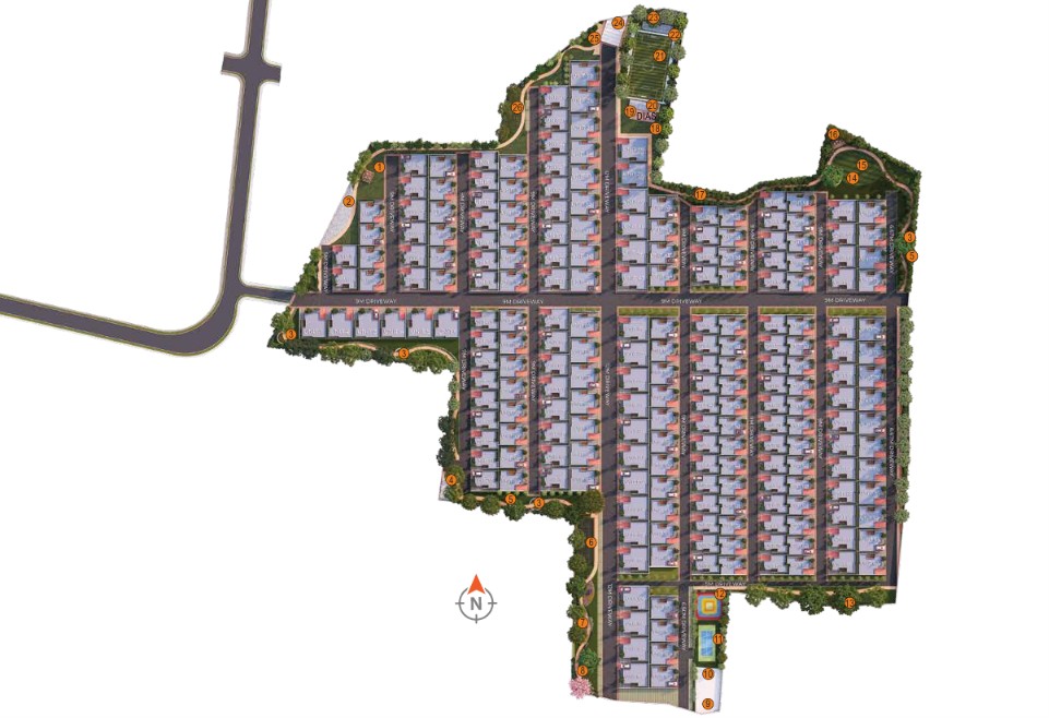 Nambiar Elleganza - Phase II master plan