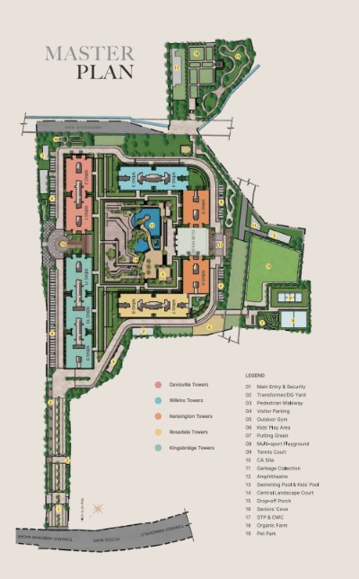 Sobha Windsor master plan
