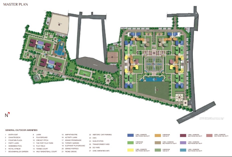 Sobha Royal Pavilion - Phase II master plan