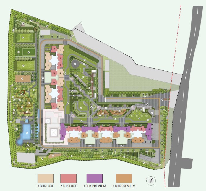 Godrej Parkshire master plan