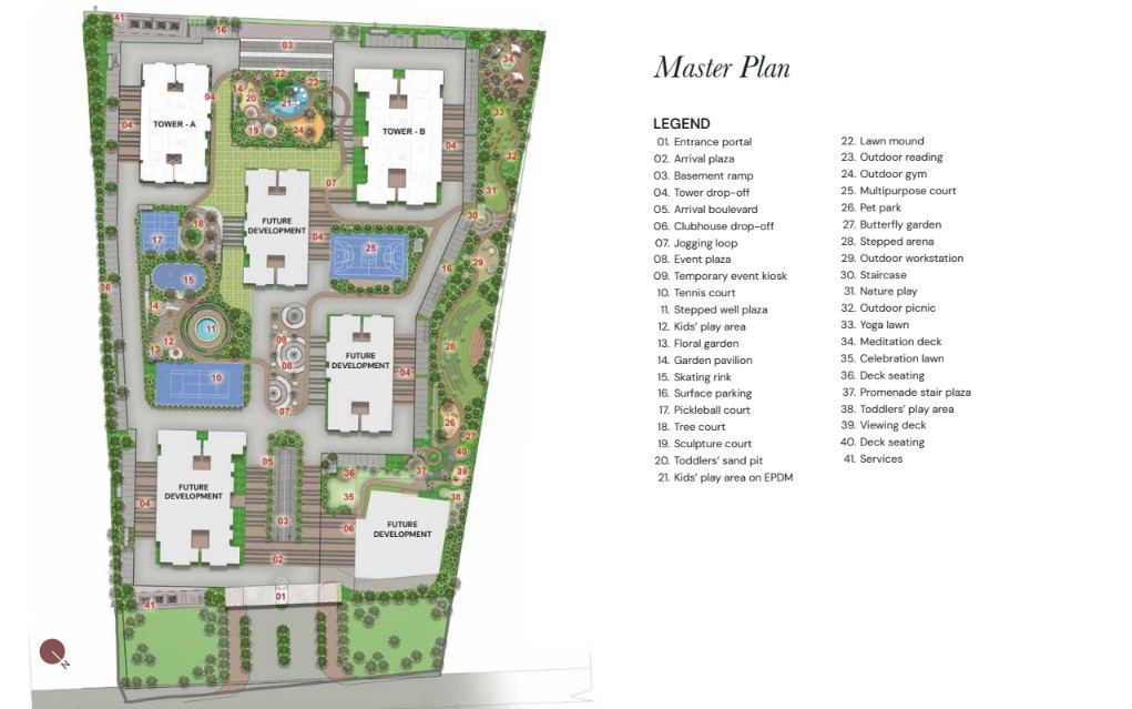 Brigade Belvedere master plan