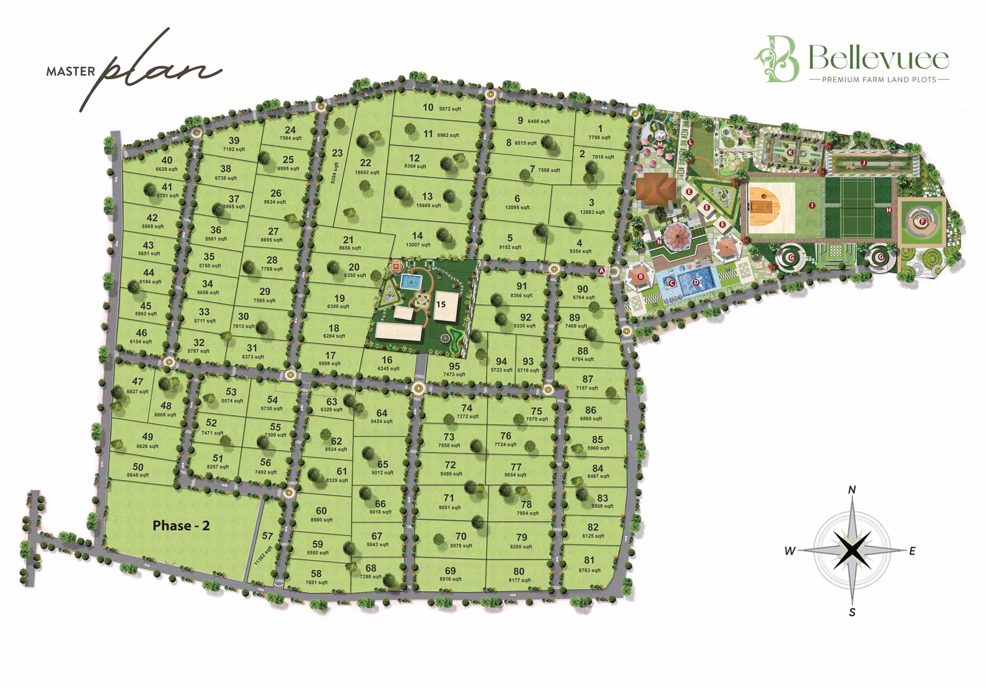 Bellevuee master plan