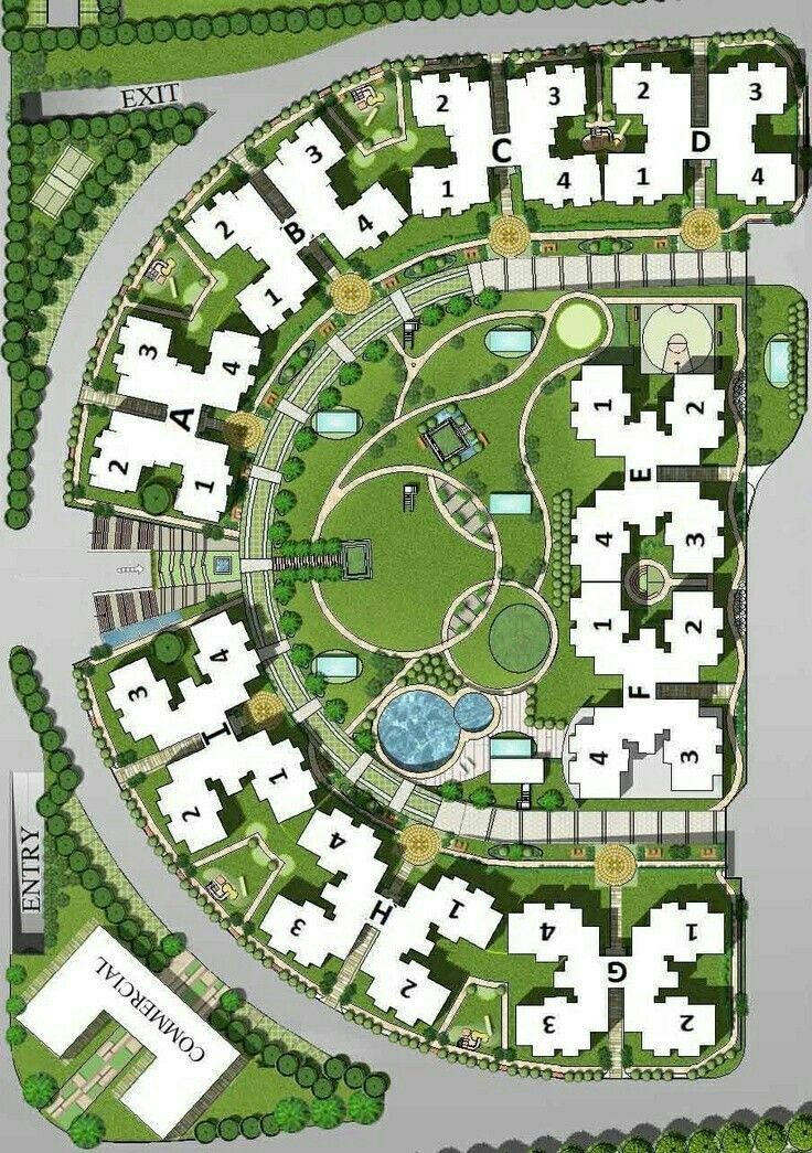 Prestige Green Heights master plan