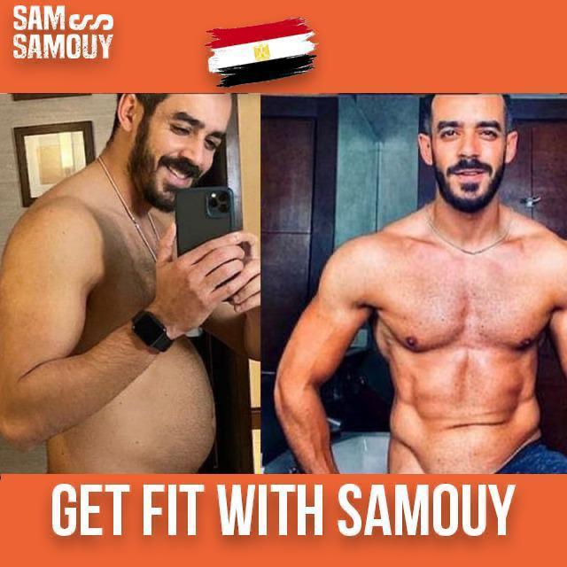 تحول مذهل لعميل آخر قبل وبعد - بناء عضلات وتحسن الشكل العام