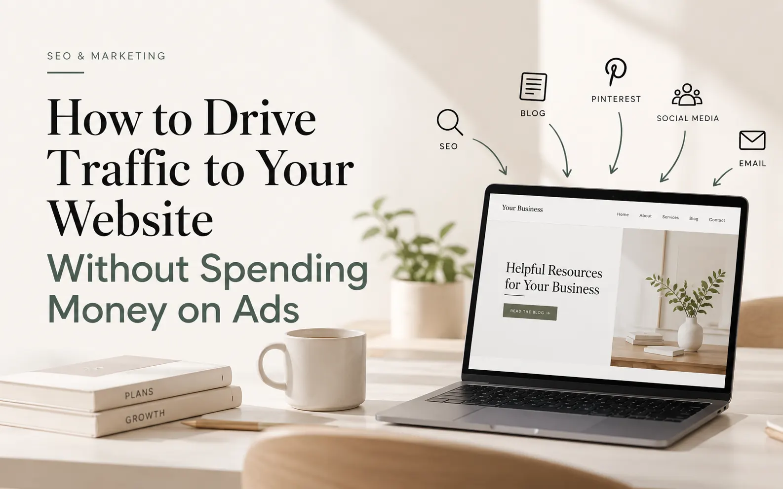 How to Drive Traffic to Your Website Without Spending Money on Ads