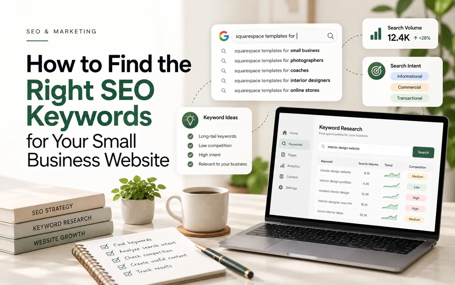How to Find the Right SEO Keywords for Your Small Business Website