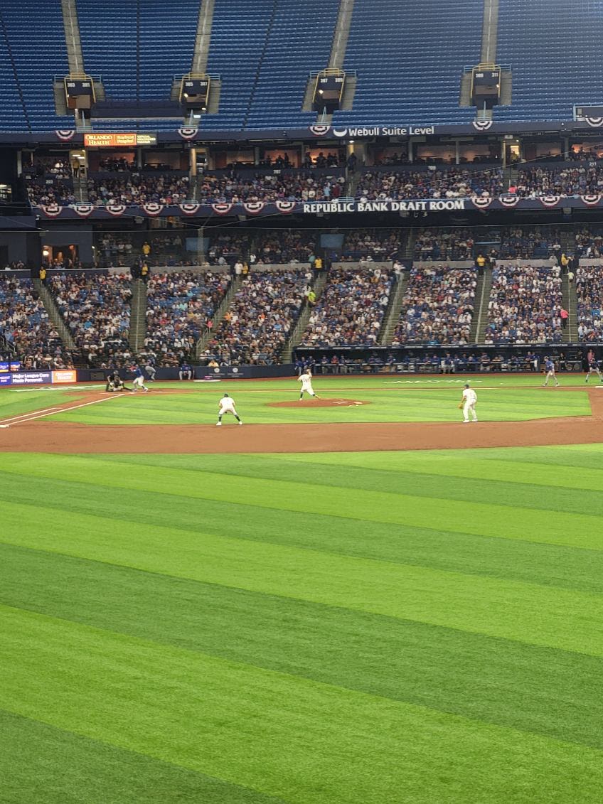 Line of sight from seat