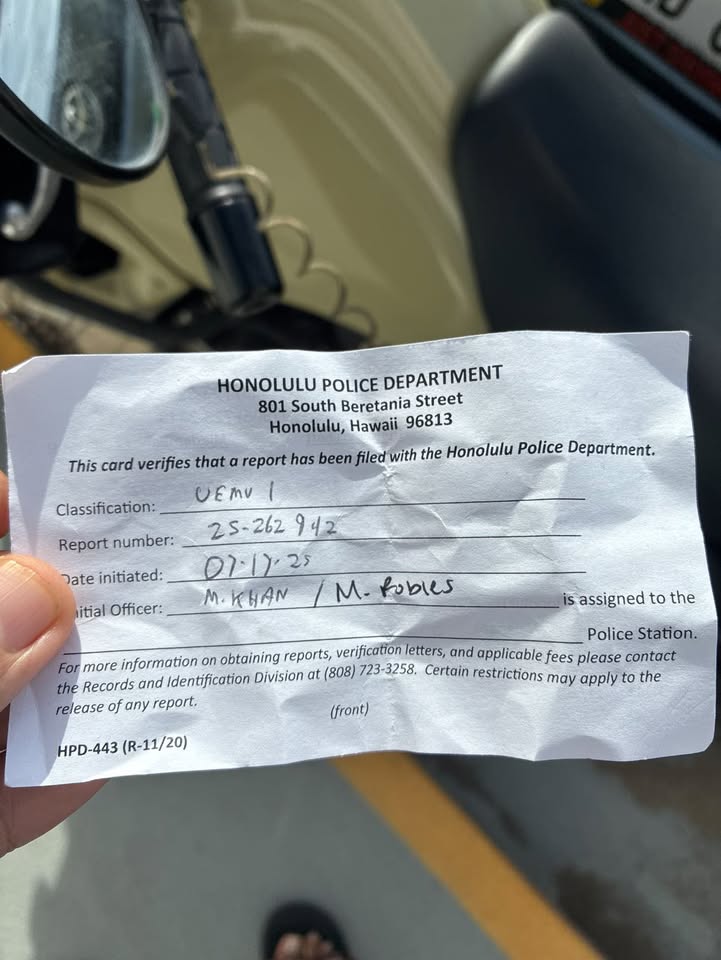UEMV - Hawaii | Stolen Stuff Hawaii