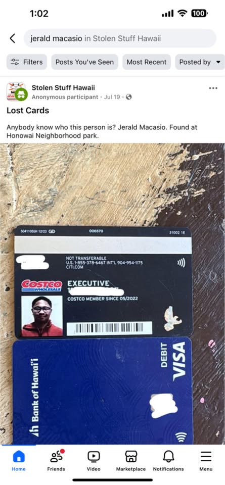 ADVICE NEEDED - Hawaii | Stolen Stuff Hawaii