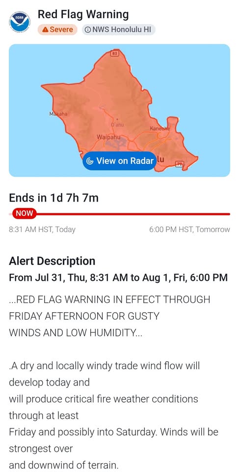 WILDFIRE - Hawaii | Stolen Stuff Hawaii