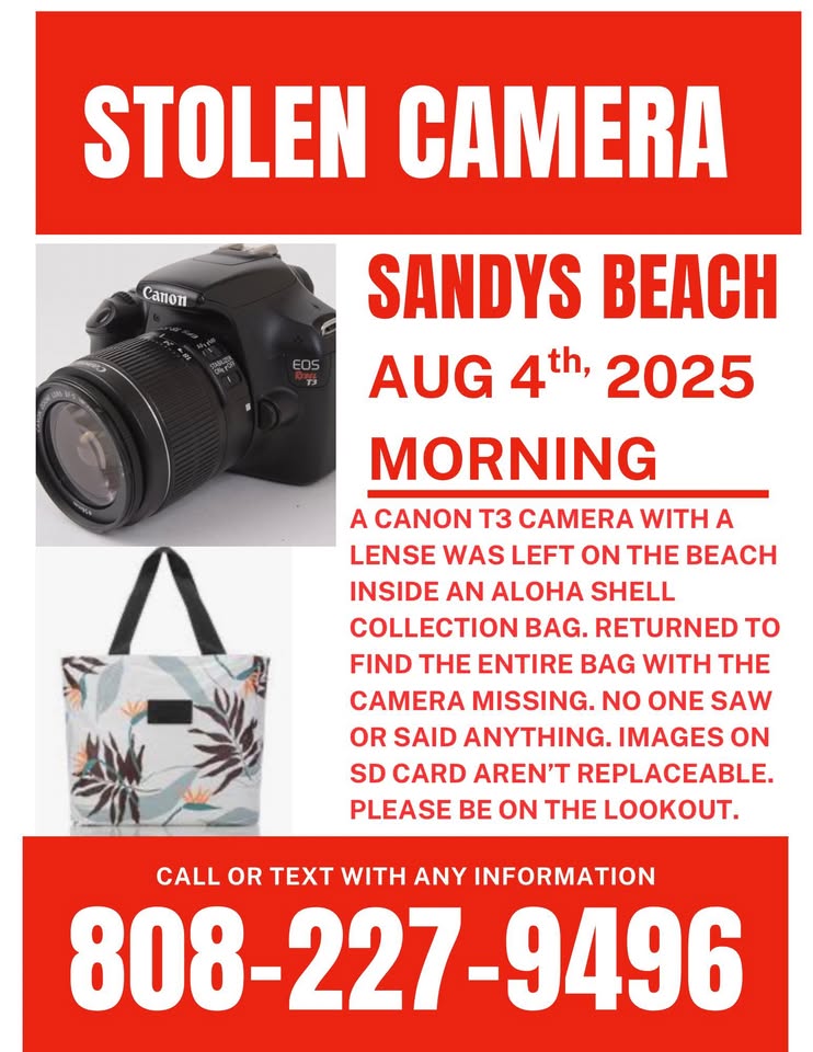 COMMUNITY - Hawaii | Stolen Stuff Hawaii