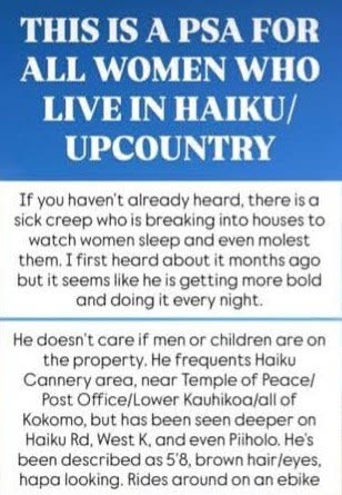 AWARENESS - Hawaii | Stolen Stuff Hawaii