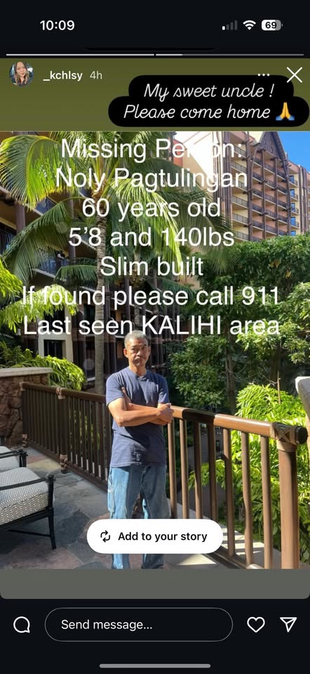 MISSING PERSON - Hawaii | Stolen Stuff Hawaii