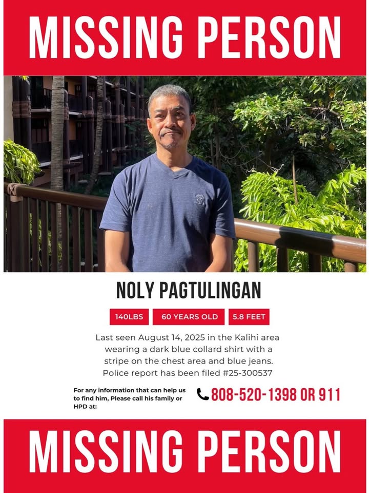 MISSING PERSON - Hawaii | Stolen Stuff Hawaii