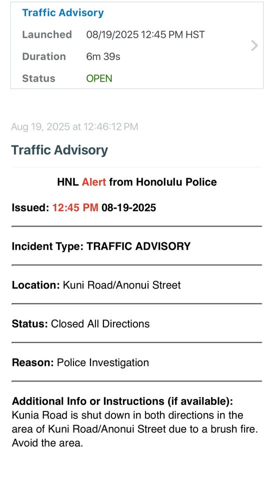 WILDFIRE - Kunia Farmlands, Kunia Road, Oahu | Stolen Stuff Hawaii