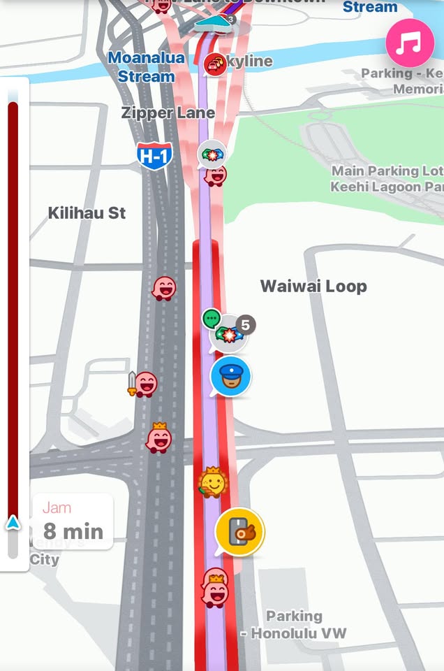 TRAFFIC INCIDENT - Viaduct, Honolulu, Oahu | Stolen Stuff Hawaii
