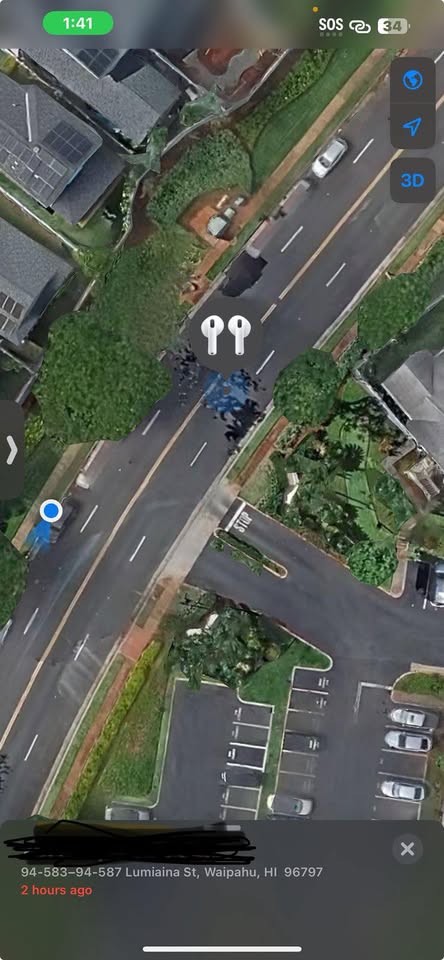 LOST ITEM - Waikele Shopping Center, Genki Sushi, Mahi Ko townhomes | Stolen Stuff Hawaii