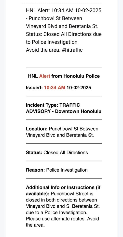 HPD OFFICIAL - Hawaii | Stolen Stuff Hawaii