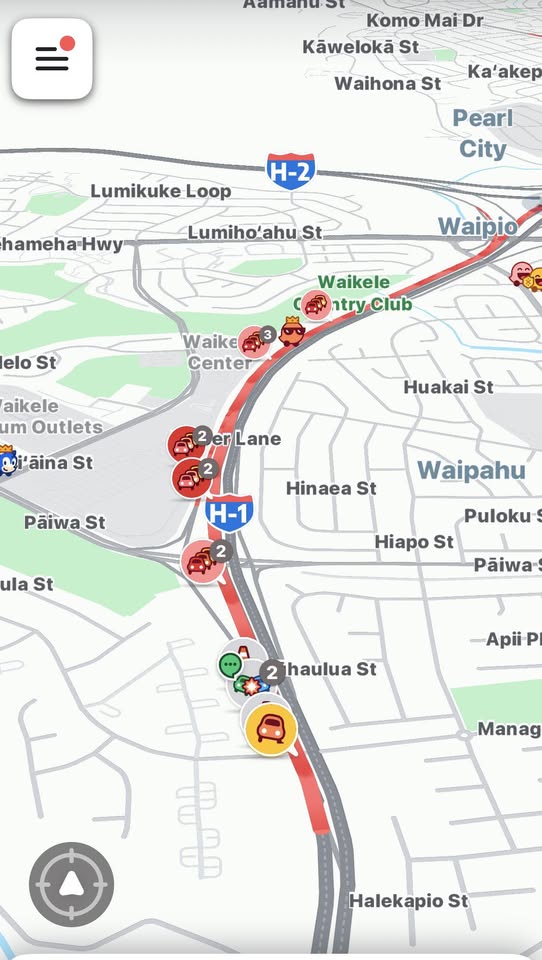 TRAFFIC INCIDENT - Waikele, Aiea, Oahu | Stolen Stuff Hawaii