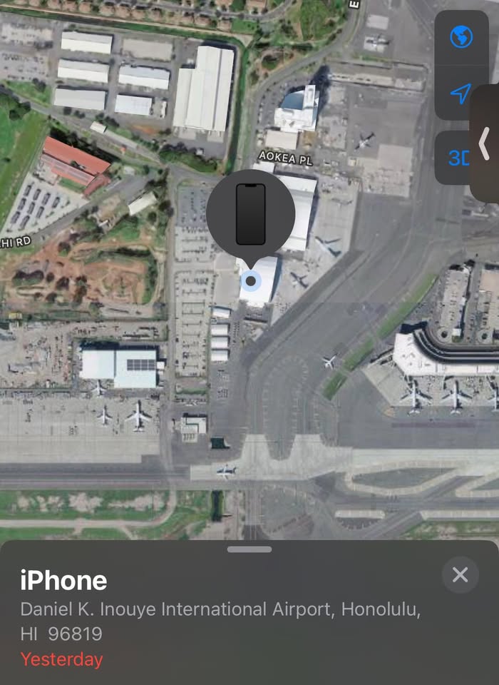 LOST ITEM - HNL Airport, Honolulu, Oahu | Stolen Stuff Hawaii