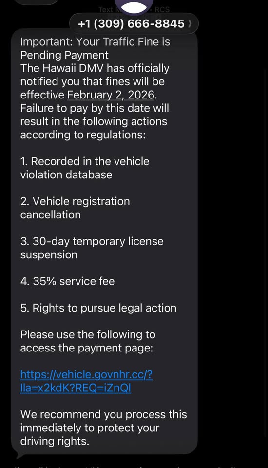 SCAM - Unknown | Stolen Stuff Hawaii