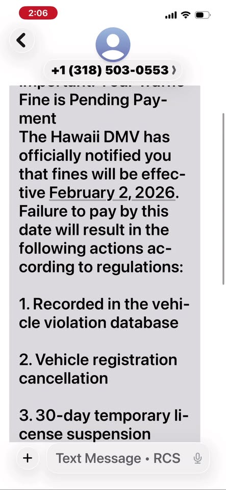 SCAM - Unknown | Stolen Stuff Hawaii