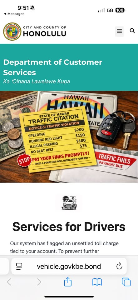 SCAM - Unknown | Stolen Stuff Hawaii