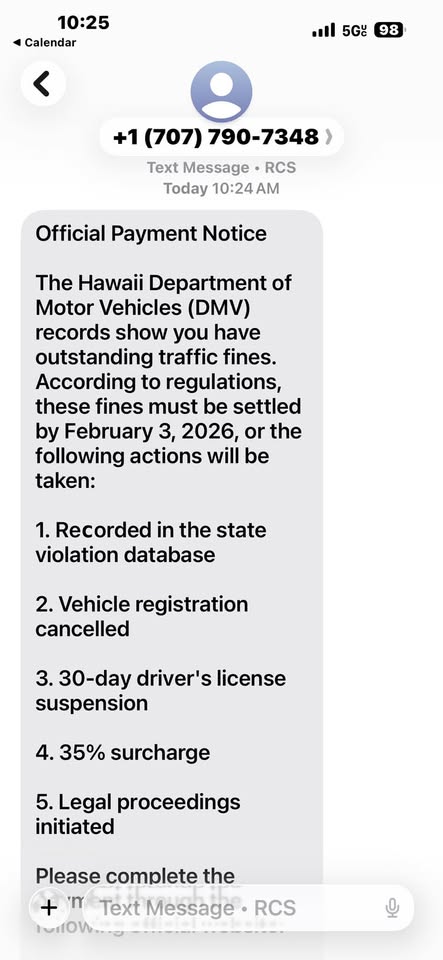 SCAM - Unknown | Stolen Stuff Hawaii