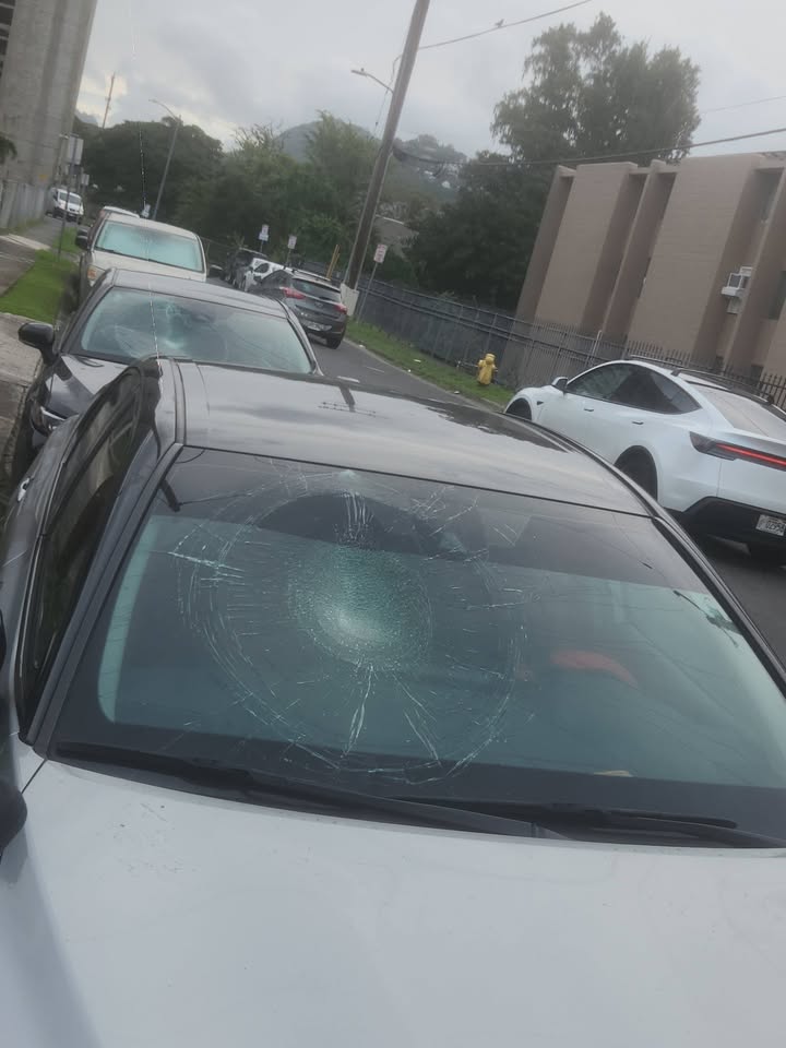 CRIMINAL PROPERTY DAMAGE - Kuakini Hospital, Liliha, Honolulu | Stolen Stuff Hawaii