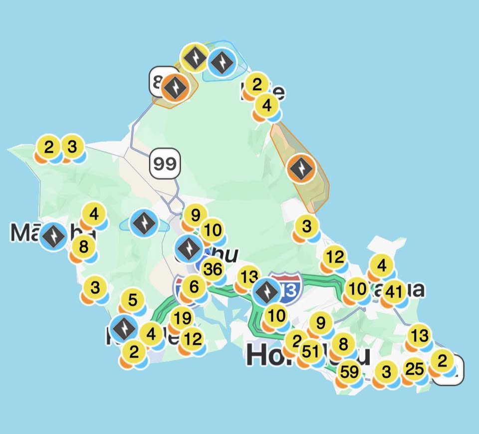 POWER OUTAGE - Unknown | Stolen Stuff Hawaii