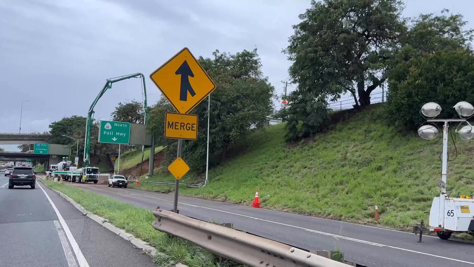 ROAD CLOSURE - Pali onramp, Oahu | Stolen Stuff Hawaii