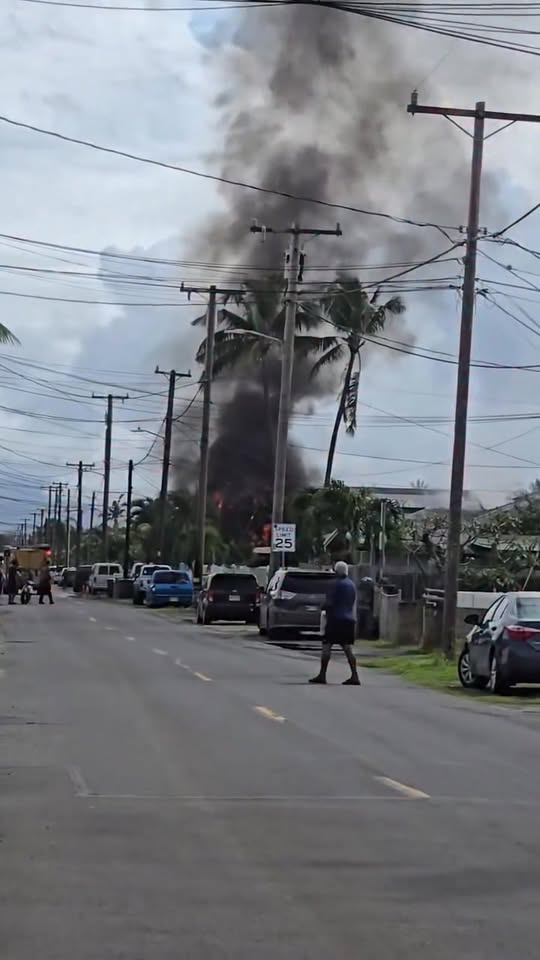 FIRE - Ewa Road, Hawaii | Stolen Stuff Hawaii
