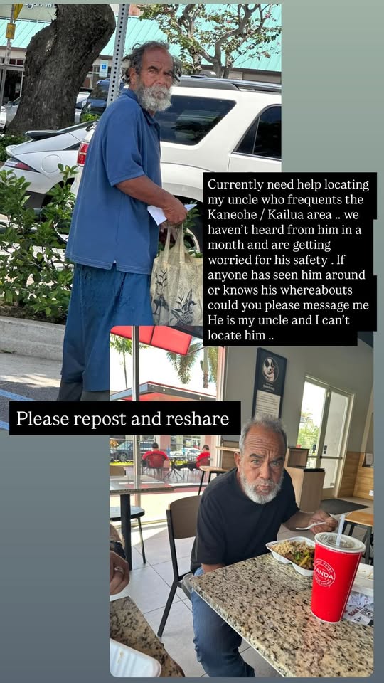 MISSING PERSON - Kaneohe and Kailua, Oahu | Stolen Stuff Hawaii
