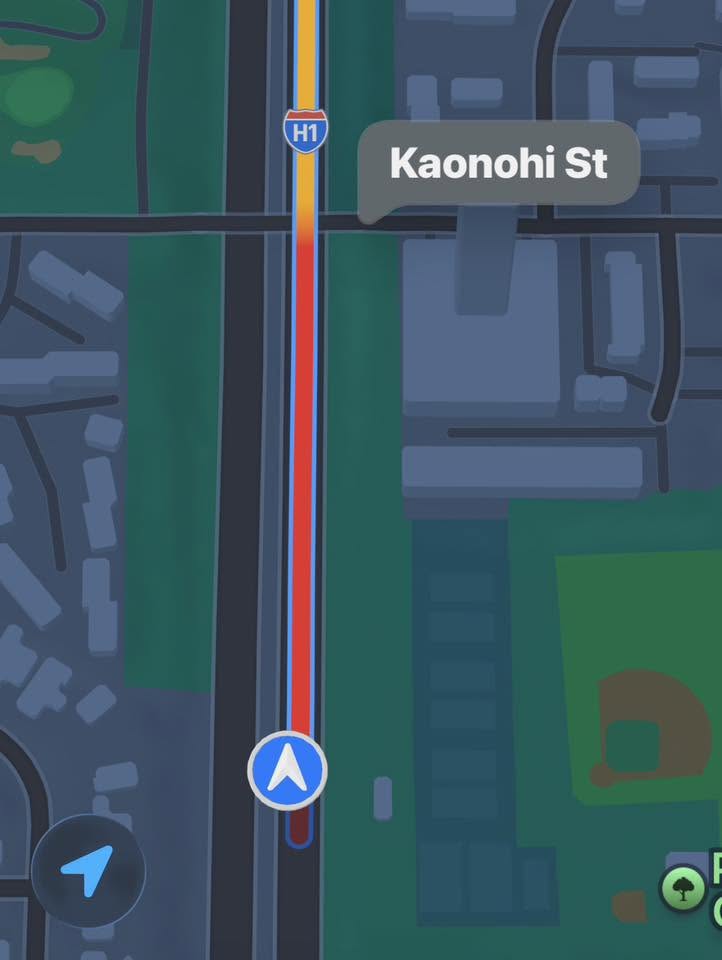 TRAFFIC INCIDENT - Kam Highway, H1 eastbound through Aiea, Oahu | Stolen Stuff Hawaii