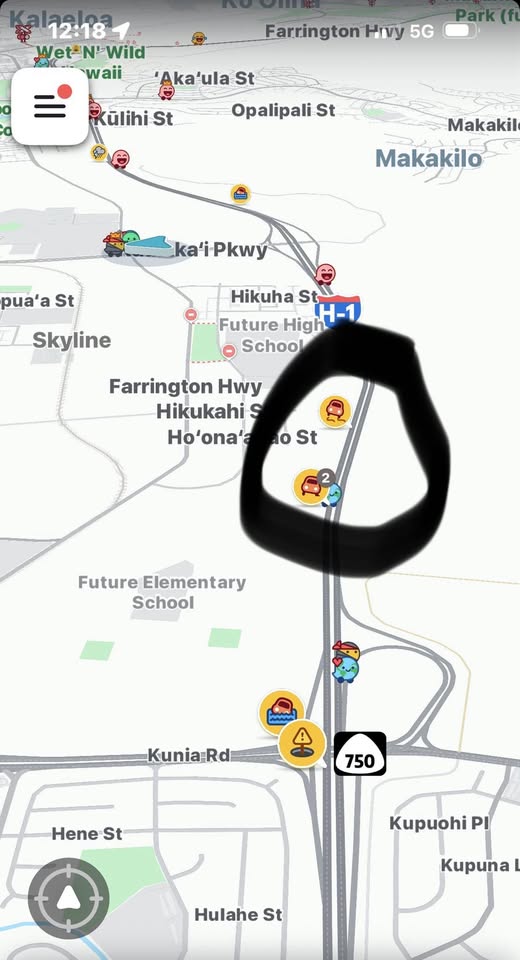 TRAFFIC INCIDENT - Ewa Beach/Kunia interchange, Oahu | Stolen Stuff Hawaii