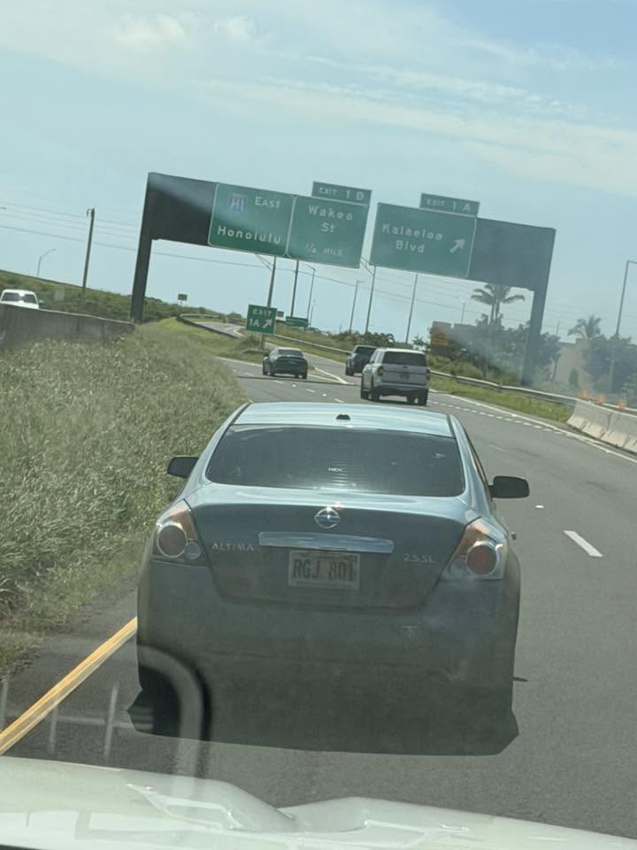 TRAFFIC INCIDENT - Nanakuli, Oahu | Stolen Stuff Hawaii